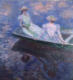 Claude Monet Junge Mädchen im Boot, 1887
