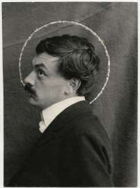 Porträtfotografie Koloman Moser, um 1903