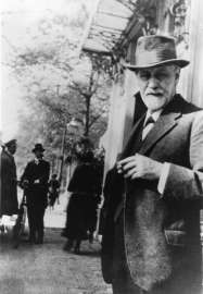 Sigmund Freud 1920 in Den Haag