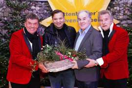 v.l.n.r. Reinhard Kittenberger, Markus Wolfahrt, Walter Schwanzer, Rudi Murth
