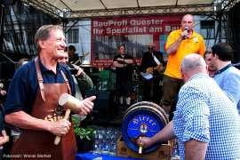 Hirter-Bier Anstich am Hof beim Wiener Bierfest