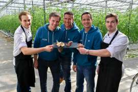 ?Heuer am Karlsplatz? Sous Chef Stefan Koprax , Bernhard Zehetbauer, Michael Berlin, Stefan Bauer und Lukas Stagl (Junior Sous Chef Heuer am Karlsplatz)