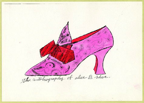Andy Warhol: The Autobiography of Alice B. Shoe, ca 1951
