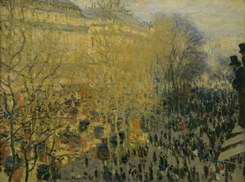 Claude Monet Der Boulevard des Capucines, 1873