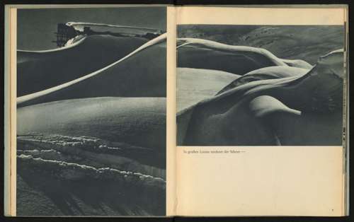 Stefan Kruckenhauser In großen Linien zeichnet der Schnee, Aus: Du schöner Winter in Tirol. Ski- und Hochgebirgs-Erlebnisse mit der Leica, Berlin: Photokino-Verlag, Otto Elsner, 1937