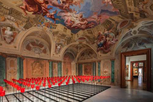 Ausstellungsansicht Renate Bertlmann