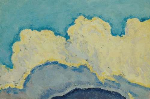 Koloman Moser, Wolkenstudie, um 1913