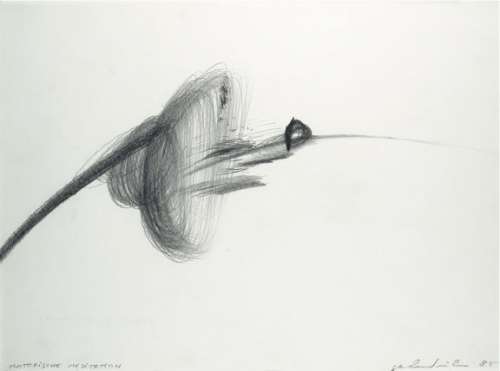 Gerhard Ru?hm: motorische meditation, 1985
