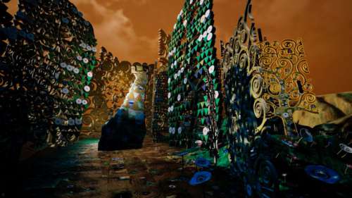 Frederick Baker, Still aus dem Director’s Cut zu KLIMT’S MAGIC GARDEN: A Virtual Reality Experience by Frederick Baker, 2018