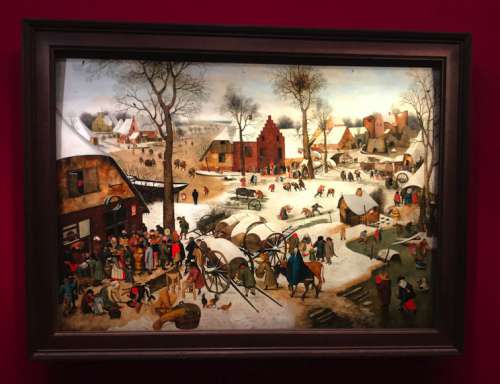 Jan Brueghel der Ältere, Volkszählung von Bethlehem