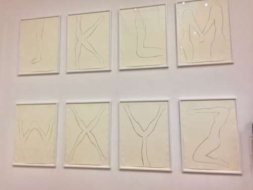 Ausstellungsansicht: Gerhard Rühm