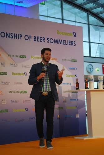 Der Biersommelier Vize-Weltmeister 2017 aus Österreich: Felix Schiffner