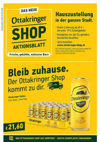 Informationsposter zum neuen Lieferservice