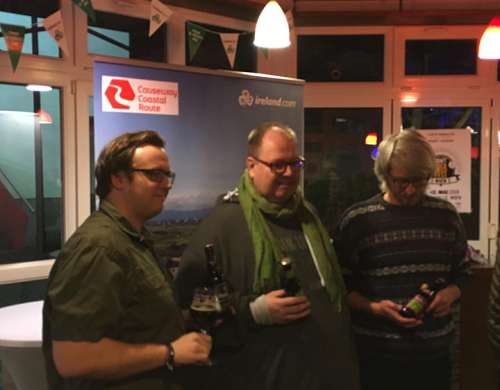 Die Organisatoren des Craft Bier Fest 2018 bei der Pressekonferenz beim RIesenrad
