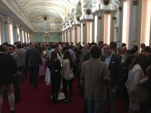 Volles Haus in der Aula der Alten Universität