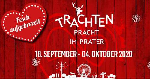 Veranstaltungsplakat zur Trachten-Pracht