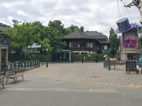 Das Schweizerhaus im Prater am Tag vor der Wiedereröffnung nach dem COVID-19 Lockdown