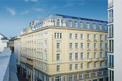 Aussenansicht des Steigenberger Hotel Herrenhof