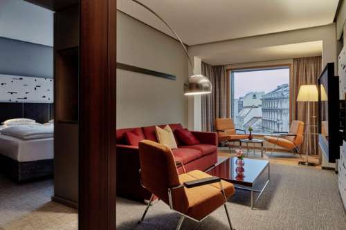Junior Suite mit Aussicht auf die Stadt im Hotel Das Triest
