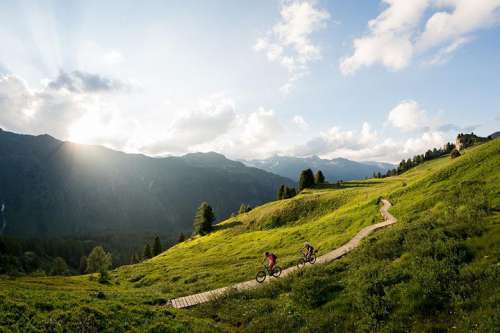 E-Biken in der Silvretta Bergwelt