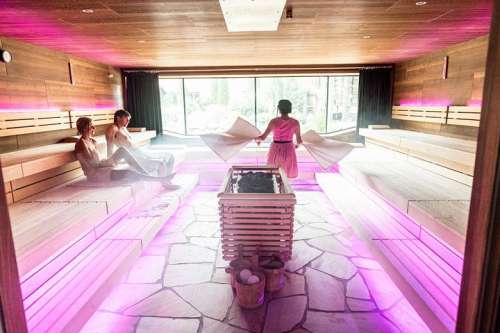 Infinity Sauna Aufguss