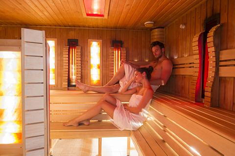 Entspannen in der Sauna