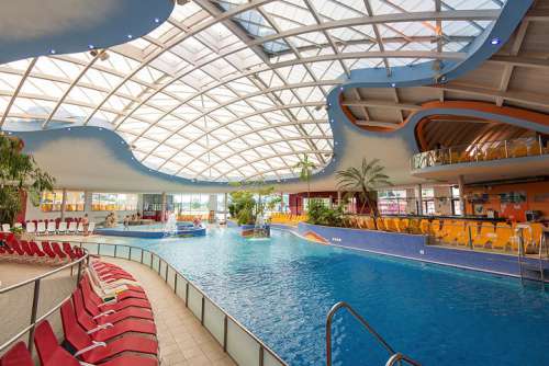 Innenansicht der H2O Hotel-Therme